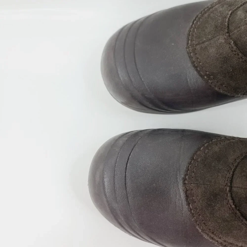 Columbia Women's Brown Sierra‎ Summette BL1519-205 Leather Ankle Snow Boot Sz 8